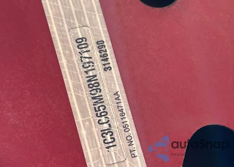 2008 Chrysler Sebring Limited z USA, uszkodzony, nr VIN 1C3LC65M98N197109